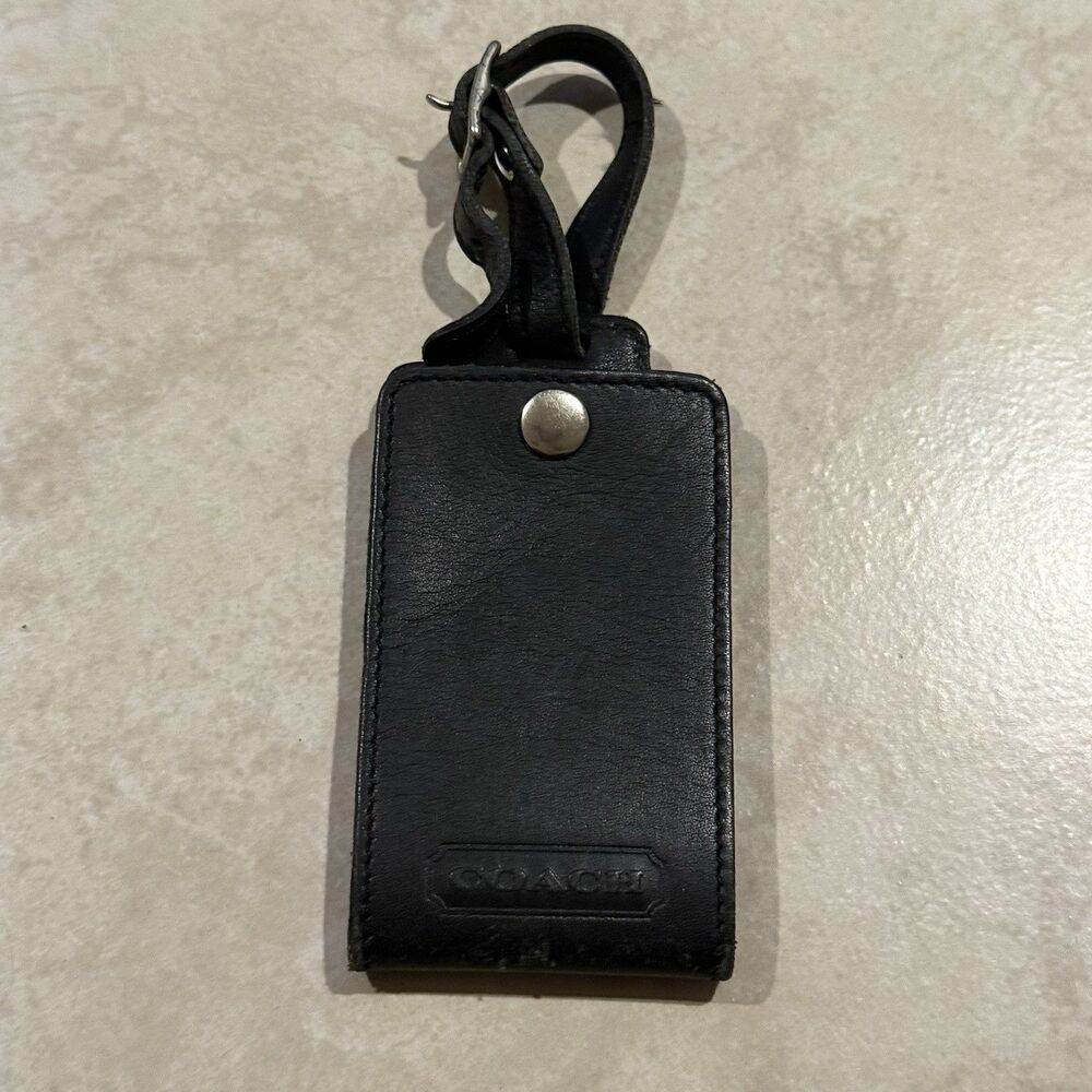 COACH Vintage Luggage Bag Tag ID